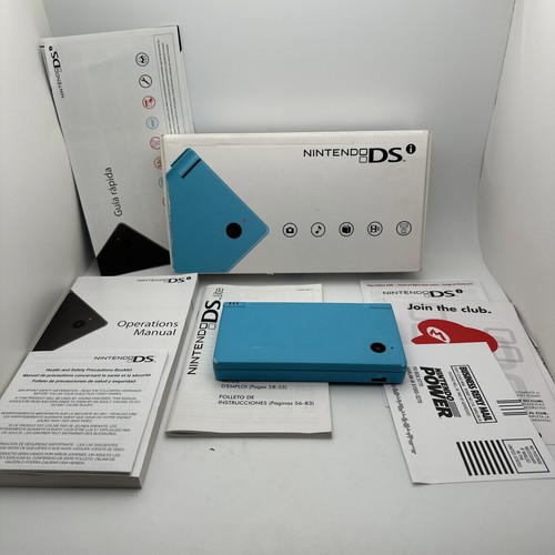 Blue nintendo dsi - blue, console