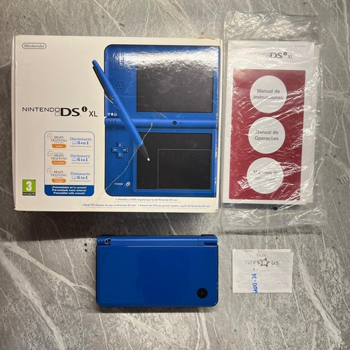 Nintendo dsi blue scatola - nintendo, +